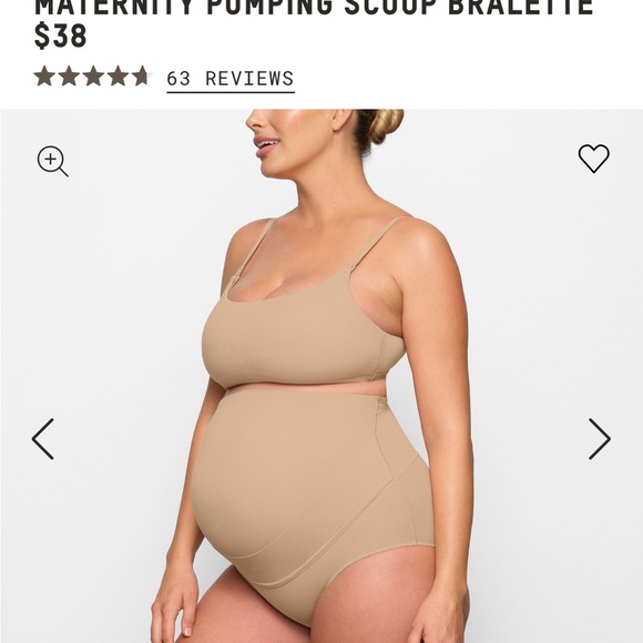 COPY - Maternity Pumping Scoop Bralette- LOT (4) SKIMS - Picture 6 of 6